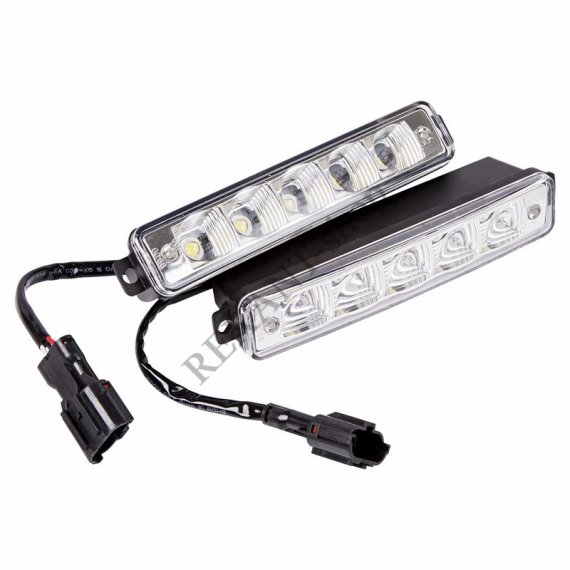 Фотография товара 'Rexant Дневные ходовые огни в алюминиевом корпусе с боковым креплением 80-1126'