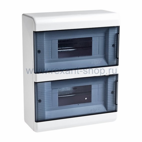 Фотография товара 'Rexant Щиток о/п на 18 модулями с 2-мя дверцами 81-4305'