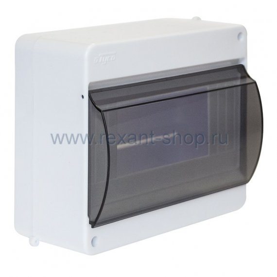 Фотография товара 'Rexant Щиток о/п на 6 модулей с вертикальной дверцей 81-4317'