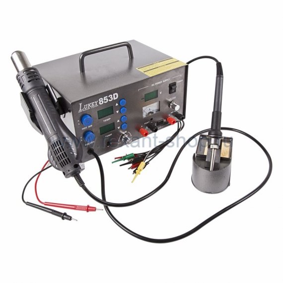 Фотография товара 'Rexant Станция паяльная LUKEY-853D 12-0043-4'