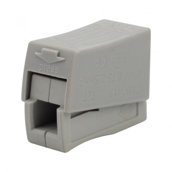 Фотография товара 'Rexant 07-2411-5 Строительно-монтажная клемма СМК 224-112 для светильника'