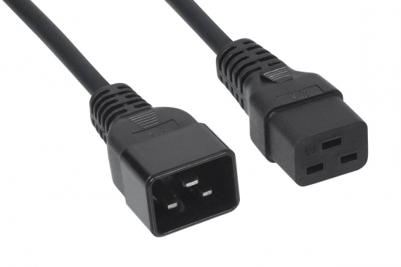 Фотография товара 'Rexant 04-2741 Шнур сетевой IEC 320 C19 – IEC 320 C20 3x1,5мм?'