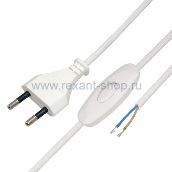 Фотография товара 'Rexant Шнур сетевой 1.8 м с выключателем 11-1115'