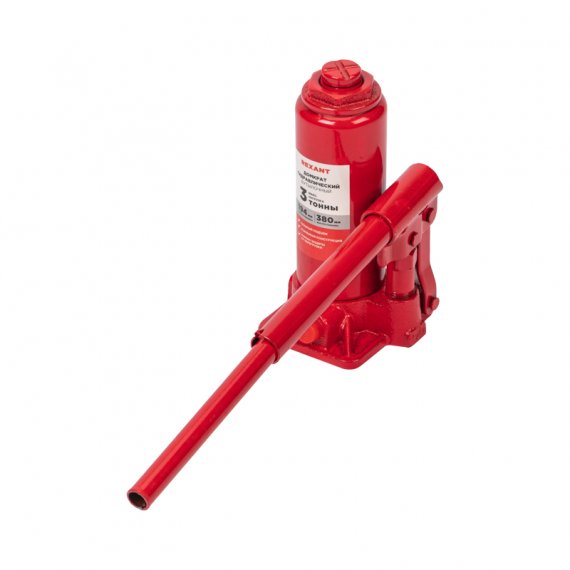 Фотография товара 'Rexant 80-0609 Домкрат гидравлический бутылочный 3т'