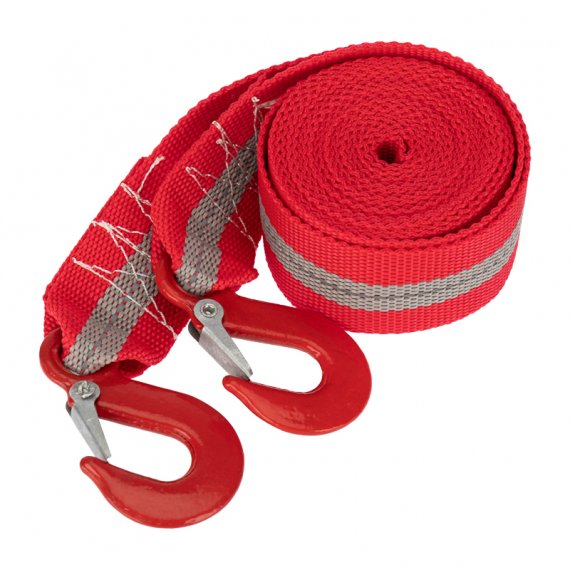 Фотография товара 'Rexant 80-0228 Трос буксировочный со светоотражающей лентой, 5т, 4м'