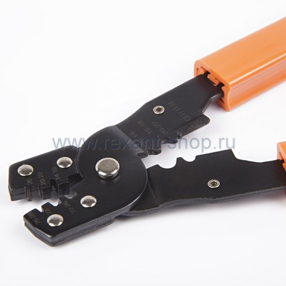 Фотография товара 'Rexant Кримпер для обжима автоклемм изолированных и неизолированных 0.10 - 6.0 мм2 12-3032-4'