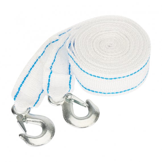 Фотография товара 'Rexant 80-0230 Трос буксировочный 10т, 5м, с двумя крюками'