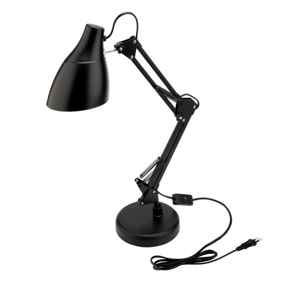 Фотография товара 'Rexant 603-1010 Светильник настольный Рубикон на металлической стойке с цоколем Е27, 60 Вт'