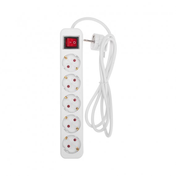 Фотография товара 'Rexant 13-4031 Удлинитель STANDARD 5 гнезд, 1,5м, 3х1,0мм?, с/з'