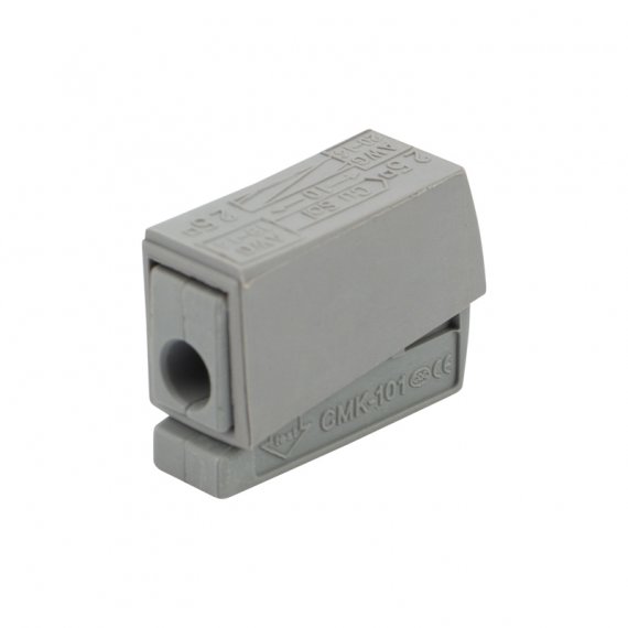 Фотография товара 'Rexant 07-2401-10 Строительно-монтажная клемма СМК 224-101 для светильника'