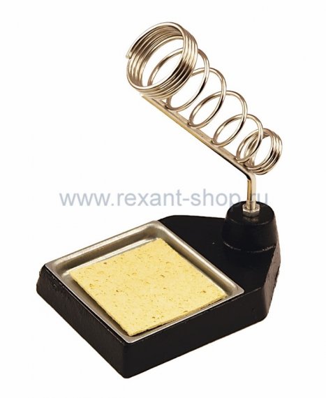Фотография товара 'Rexant Подставка под паяльник "Чугун квадрат" (ZD-10C) 12-0308'