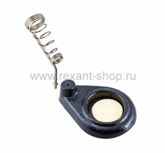 Фотография товара 'Rexant Подставка под паяльник "Чугун круглый" (ZD-10J) 12-0302'