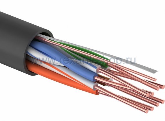 Фотография товара 'PROCONNECT Кабель UTP 4PR 24AWG CAT5e OUTDOOR, 305м 01-0045-3'