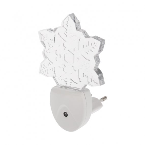 Фотография товара 'Rexant 75-0317-1 Комплект (2шт./уп.) Ночник светодиодный СНЕЖИНКА ХАМЕЛЕОН'