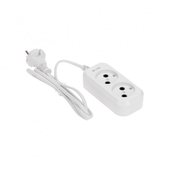 Фотография товара 'Rexant 13-4200 Удлинитель 2 гнезда, 1,5м, 2х0,75мм?, б/з'