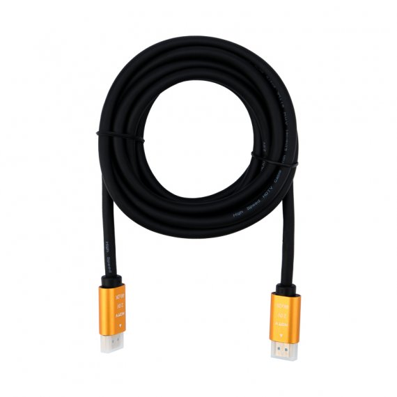 Фотография товара 'Rexant 17-6105 Кабель HDMI - HDMI 2.0, 3м, Gold'