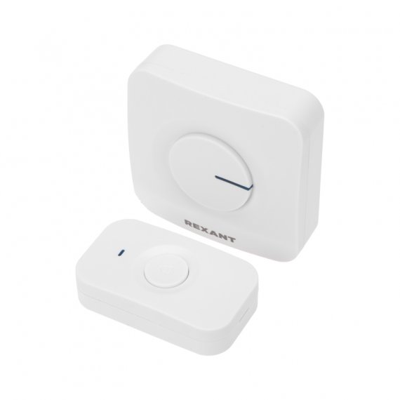 Фотография товара 'Rexant 73-0018 Беспроводной дверной звонок 52 мелодии 150м IP56'