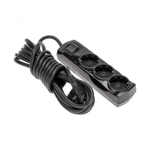 Фотография товара 'Rexant 13-4108 Удлинитель PREMIUM 3 гнезда, 5м, 3х1,5мм?, с/з'