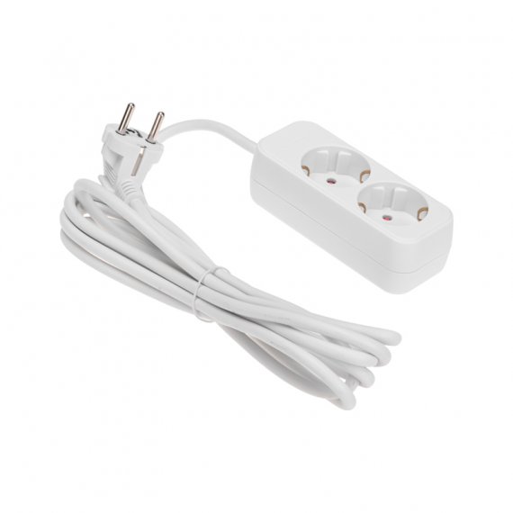 Фотография товара 'Rexant 13-4004 Удлинитель STANDARD 2 гнезда, 3м, 3х1,0мм?, с/з'