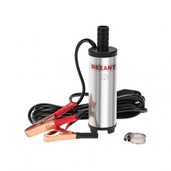 Фотография товара 'Rexant 80-0212 Насос перекачки топлива от батареек'