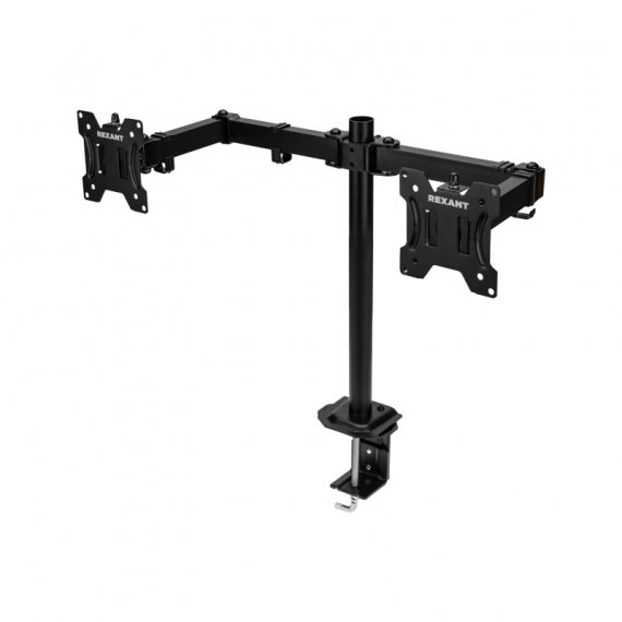 Фотография товара 'Rexant 38-0356 Кронштейн для двух мониторов 13"-32", одно колено настольный'