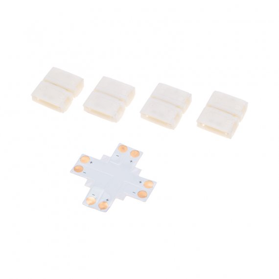 Фотография товара 'Rexant 148-122 Коннектор Х-образный для светодиодной ленты SMD 10мм'