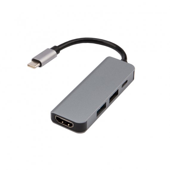 Фотография товара 'Rexant 18-4151 Разветвитель USB Type-C на 4 порта: 1xHDMI/2xUSB/1xType-C PD'
