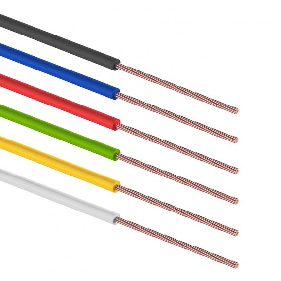 Фотография товара 'Rexant 01-6551 Набор автопровода «Радуга» 1х2,50 мм'