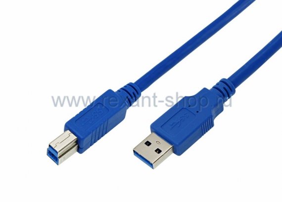 Фотография товара 'Rexant Шнур штекер USB A 3.0 18-1607'