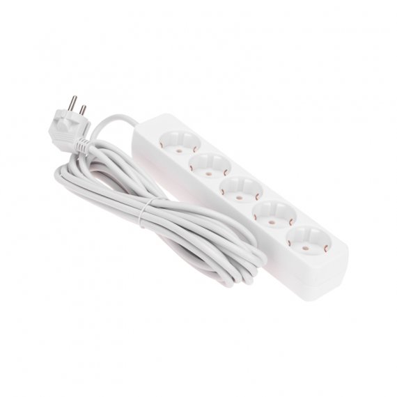 Фотография товара 'Rexant 13-4213 Удлинитель 5 гнезд, 5м, 3х0,75мм?, с/з'