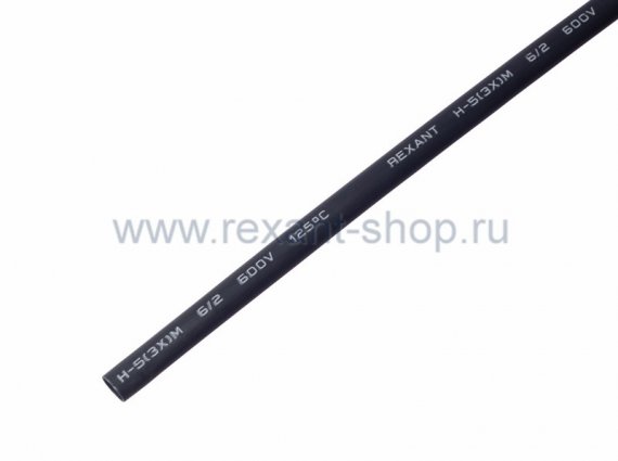 Фотография товара 'Rexant Клеевая 6.0 / 2.0мм (3:1) 1м термоусадка 20-6008'