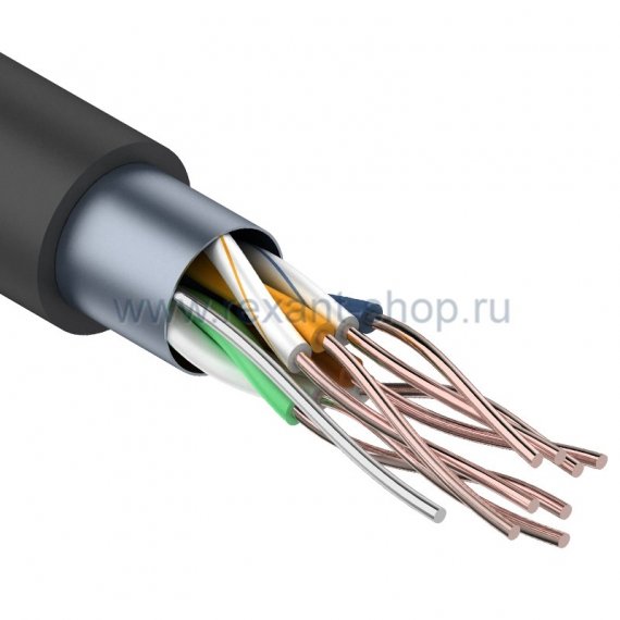 Фотография товара 'Rexant Кабель FTP 4PR 24AWG CAT5e 01-0146-1'