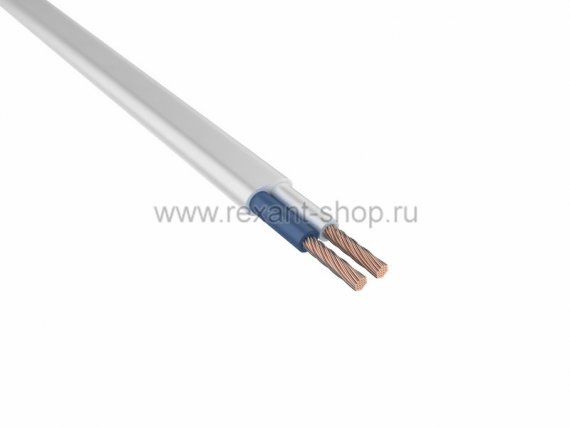 Фотография товара 'Rexant Провод ШВВП 2х0,75 (ККЗ) 01-8086-6'