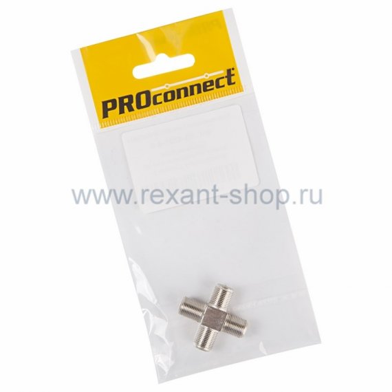 Фотография товара 'Rexant ПЕРЕХОД соединитель x4 гн F 05-4205-4-9'