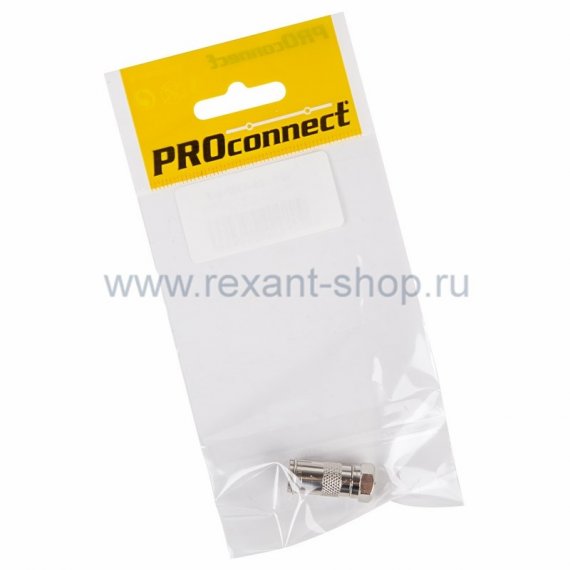 Фотография товара 'Rexant ПЕРЕХОД шт F - гн TV 05-4362-4-7'