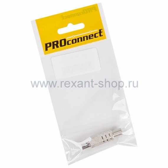 Фотография товара 'Rexant РАЗЪЁМ штекер TV никель c пружиной 05-2011-4-7'