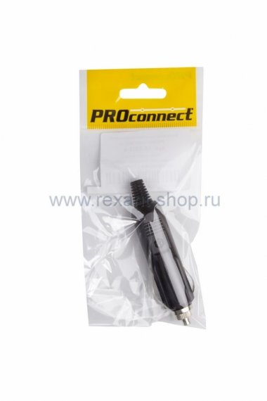 Фотография товара 'Rexant Штекер автоприкуривателя с предохранителем 16-0202-9'