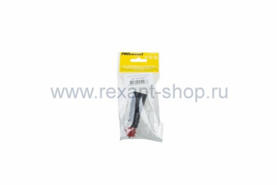 Фотография товара 'Rexant Штекер автоприкуривателя с предохранителем 16-0204-9'