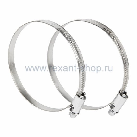Фотография товара 'Rexant Хомут червячный 70-90 07-0670'