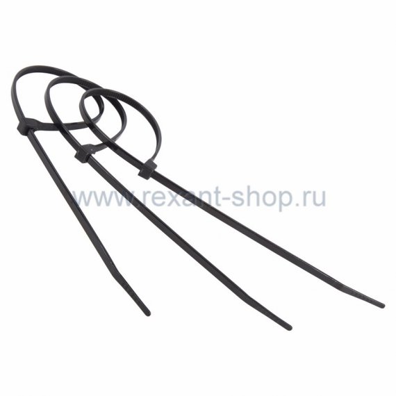 Фотография товара 'Rexant Хомут nylon 400 х 5.0 мм 07-0401-1'
