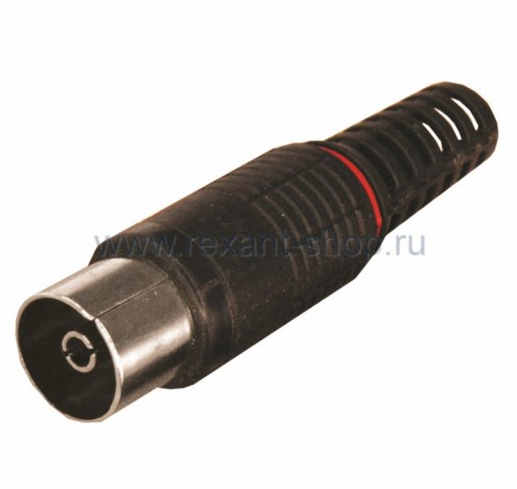 Фотография товара 'Rexant РАЗЪЁМ гнездо TV без пайки 05-2044-2'