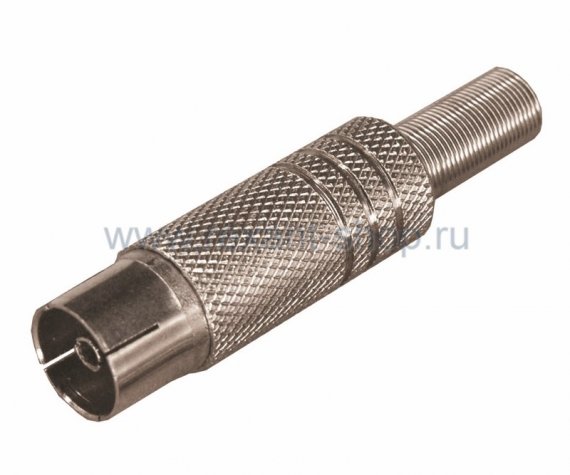 Фотография товара 'Rexant РАЗЪЁМ гнездо TV никель c пружиной 05-2014-4'