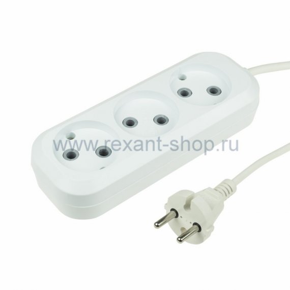 Фотография товара 'Rexant Удлинитель REXANT 3 гнезда 11-9511'