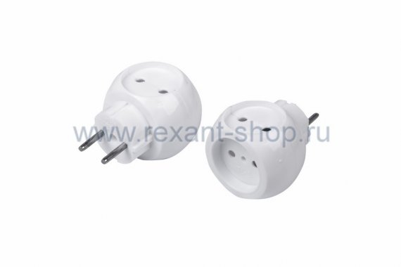 Фотография товара 'Rexant Тройник электрический'