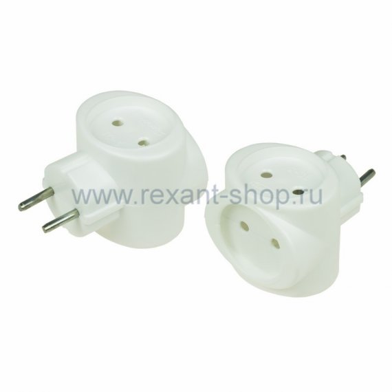 Фотография товара 'Rexant Тройник электрический биметалл 220В, 16А 11-1064'