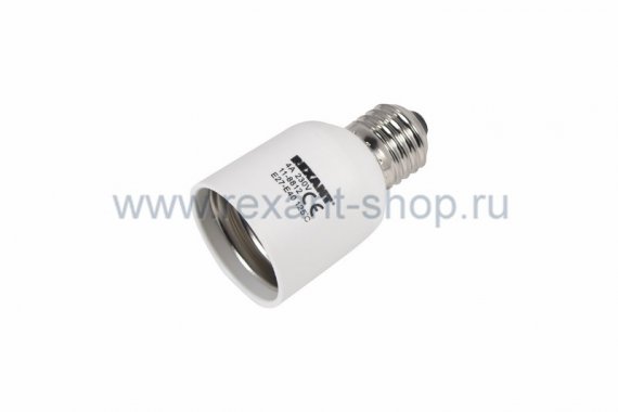 Фотография товара 'Rexant Переходник цокольный Е27-Е40 11-8812-4'