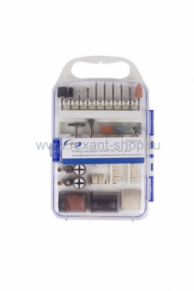 Фотография товара 'Rexant Набор насадок для шлифовально-гравировальной машины в боксе 12-4461-4'