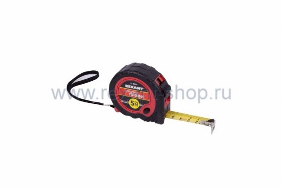 Фотография товара 'Rexant Рулетка " Профи"прорезиненный корпус 12-9005'