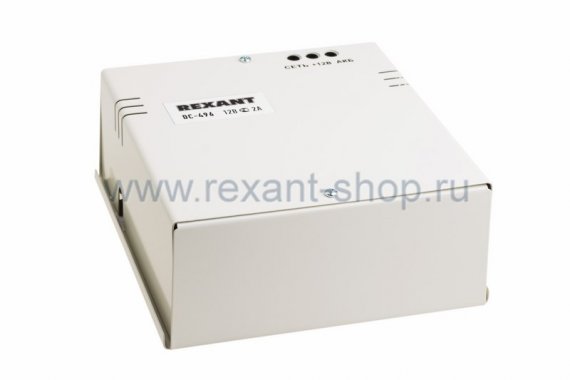 Фотография товара 'Rexant Блок питания резервированный 12В, 2А 34-0496'