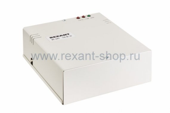 Фотография товара 'Rexant Блок питания резервированный 12В, 5А 34-0497'